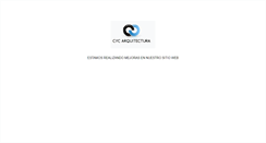 Desktop Screenshot of cycarquitectura.com.ar
